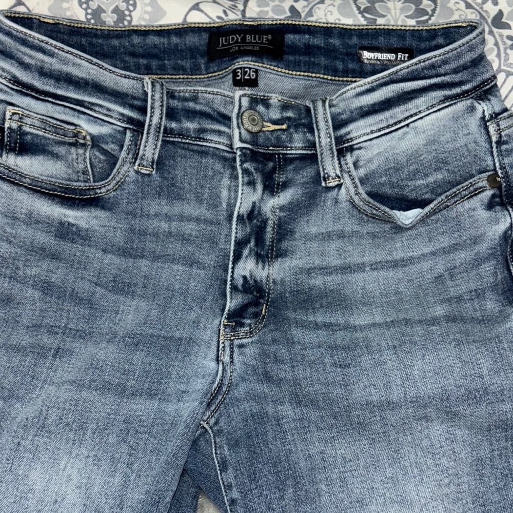 Judy Blue Boyfriend Blue Jeans Relaxed Fit